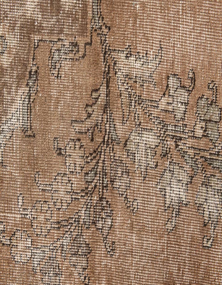 Detail image of 7' 9 x 11' 3  Hand Knotted Ultra Vintage Persian Wool Rug