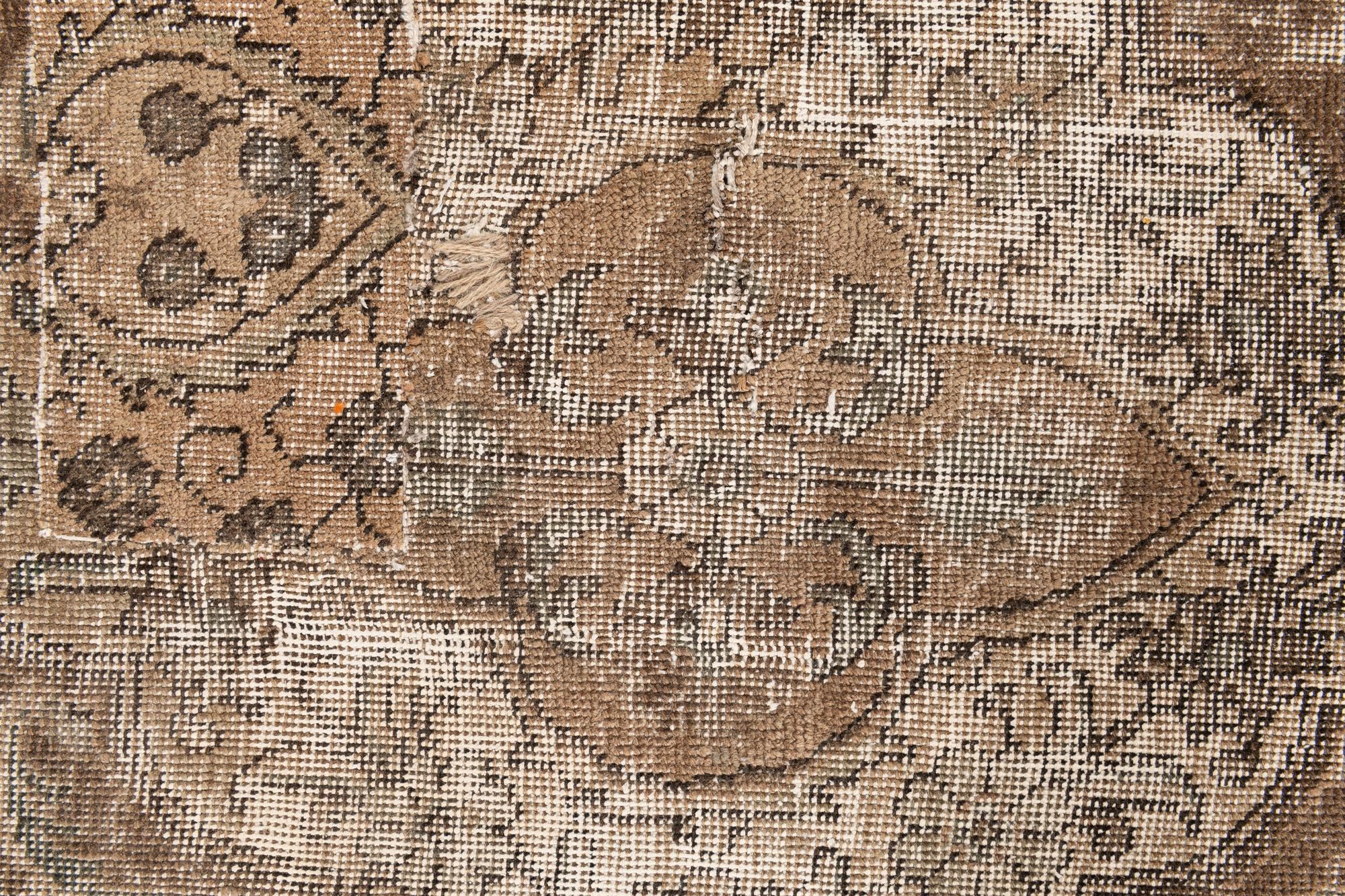 7' 9 x 11' 3 Hand Knotted Ultra Vintage Persian Wool Rug