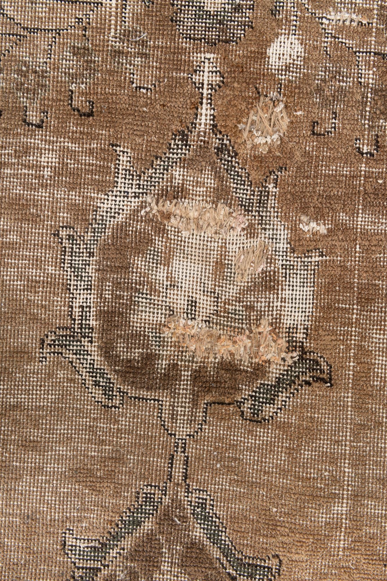 7' 9 x 11' 3 Hand Knotted Ultra Vintage Persian Wool Rug