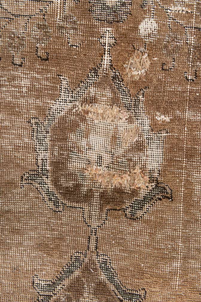 7' 9 x 11' 3 Hand Knotted Ultra Vintage Persian Wool Rug