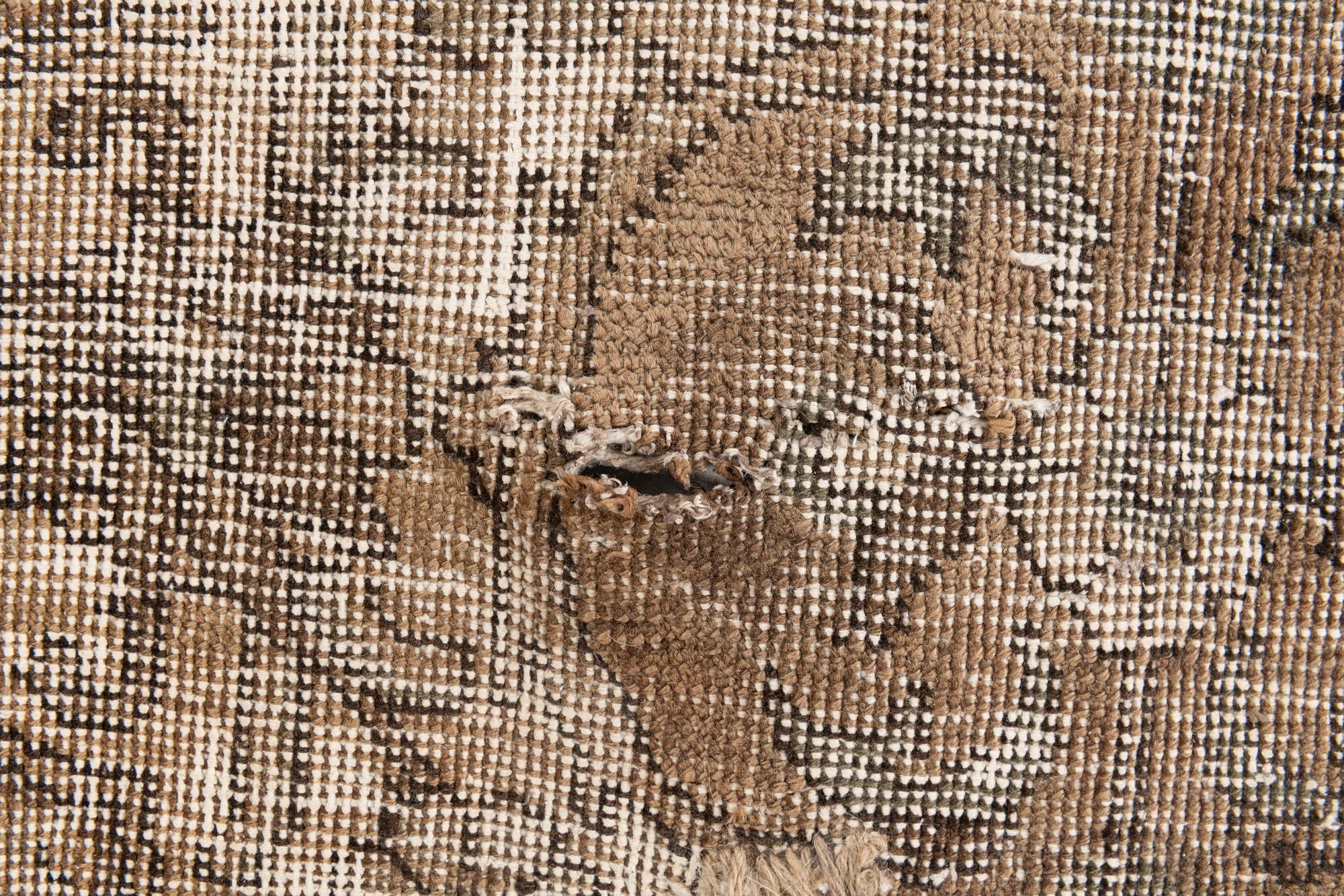 7' 9 x 11' 3 Hand Knotted Ultra Vintage Persian Wool Rug