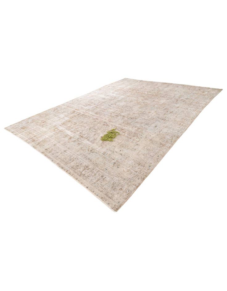 Detail image of 9' 4 x 12' 6 Hand Knotted Ultra Vintage Persian Wool Rug