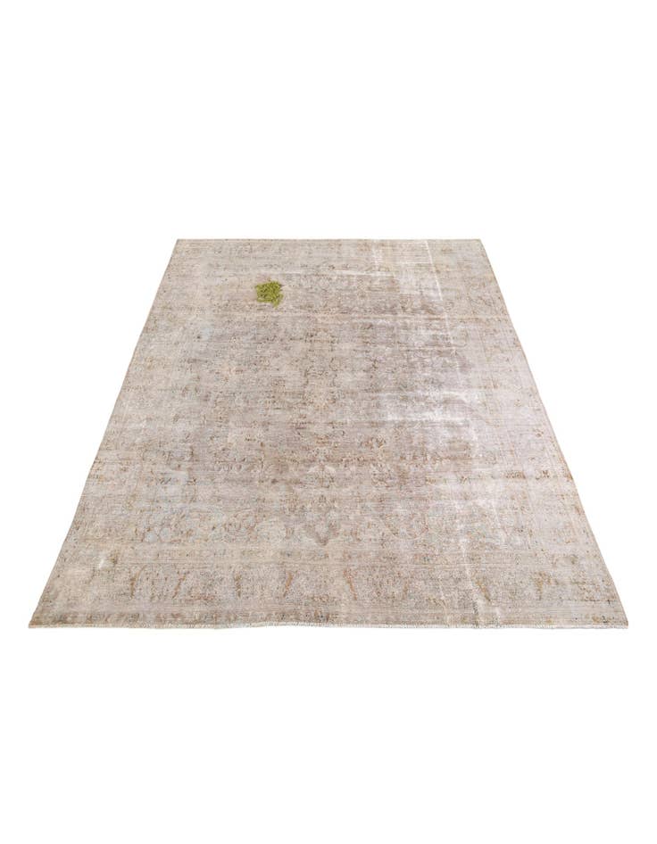 Detail image of 9' 4 x 12' 6  Hand Knotted Ultra Vintage Persian Wool Rug