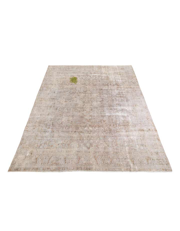 9' 4 x 12' 6 Hand Knotted Ultra Vintage Persian Wool Rug