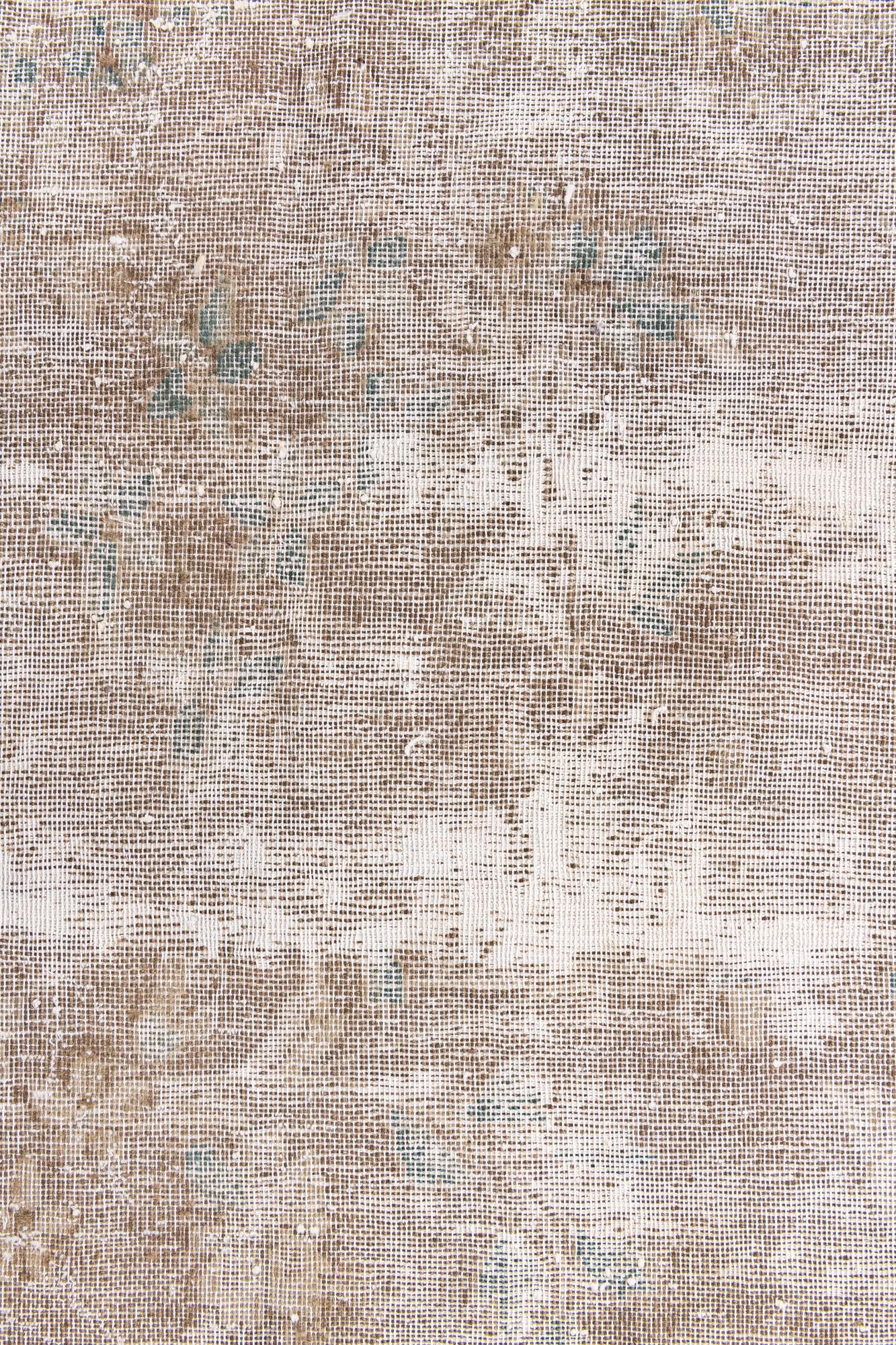 9' 4 x 12' 6 Hand Knotted Ultra Vintage Persian Wool Rug