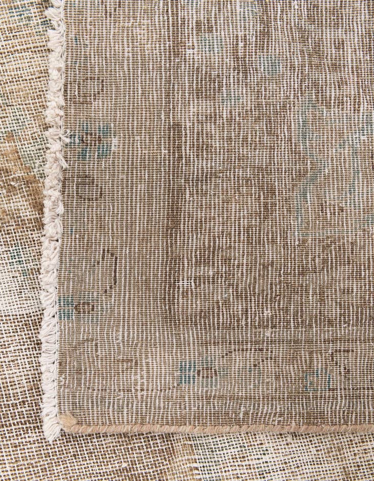 Detail image of 9' 4 x 12' 6  Hand Knotted Ultra Vintage Persian Wool Rug