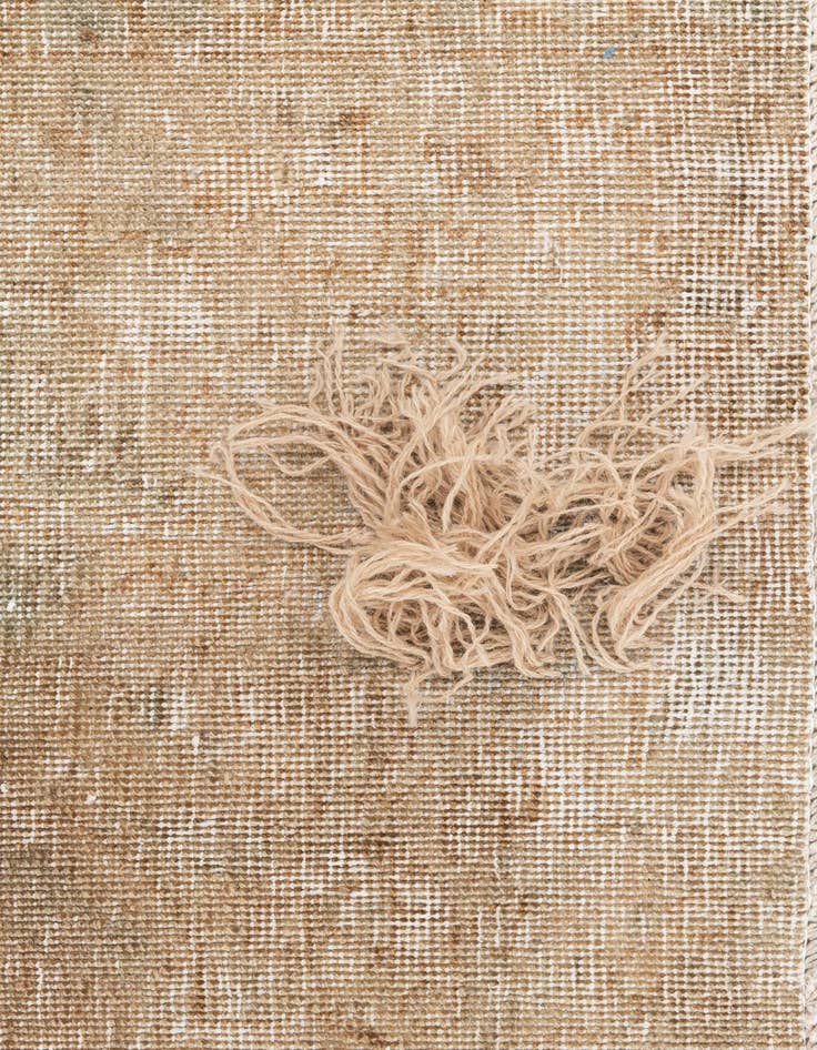 Detail image of 6' 1 x 8' 5  Hand Knotted Ultra Vintage Persian Wool Rug