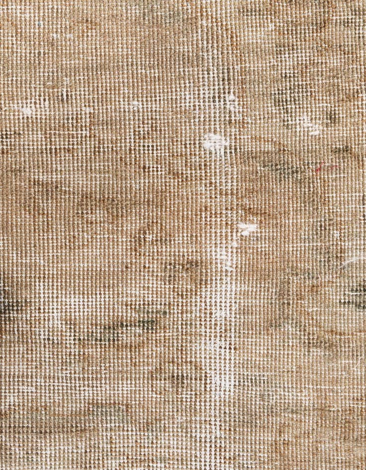 Detail image of 6' 1 x 8' 5  Hand Knotted Ultra Vintage Persian Wool Rug