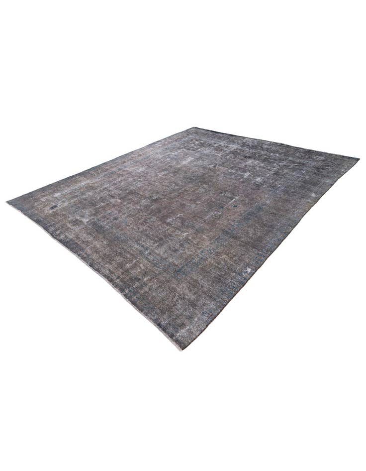 Detail image of 9' 6 x 11' 3 Hand Knotted Ultra Vintage Persian Wool Rug