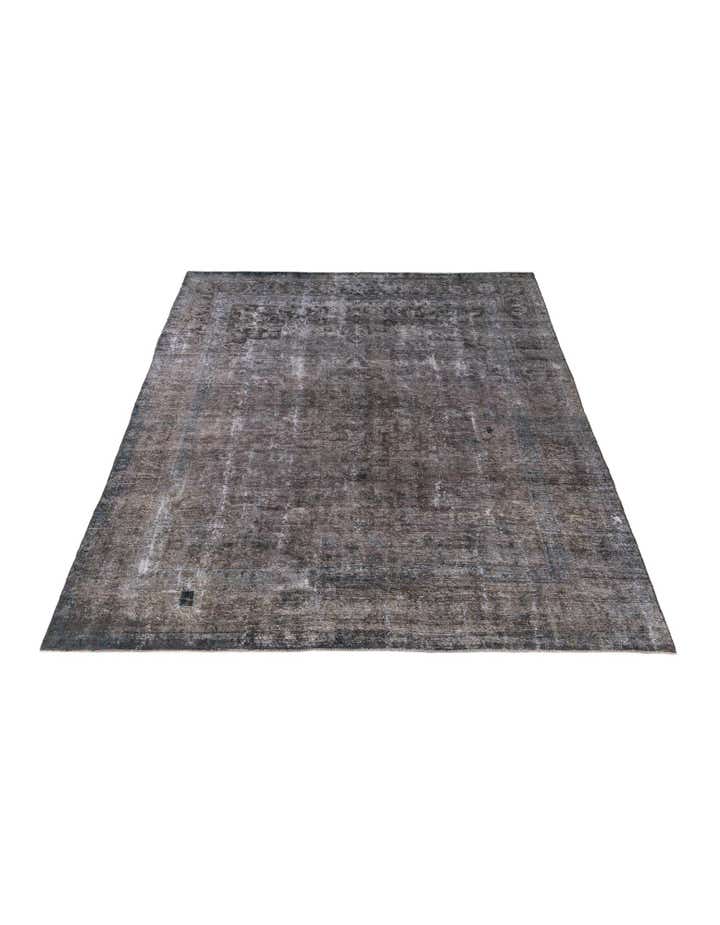 9' 6 x 11' 3 Hand Knotted Ultra Vintage Persian Wool Rug