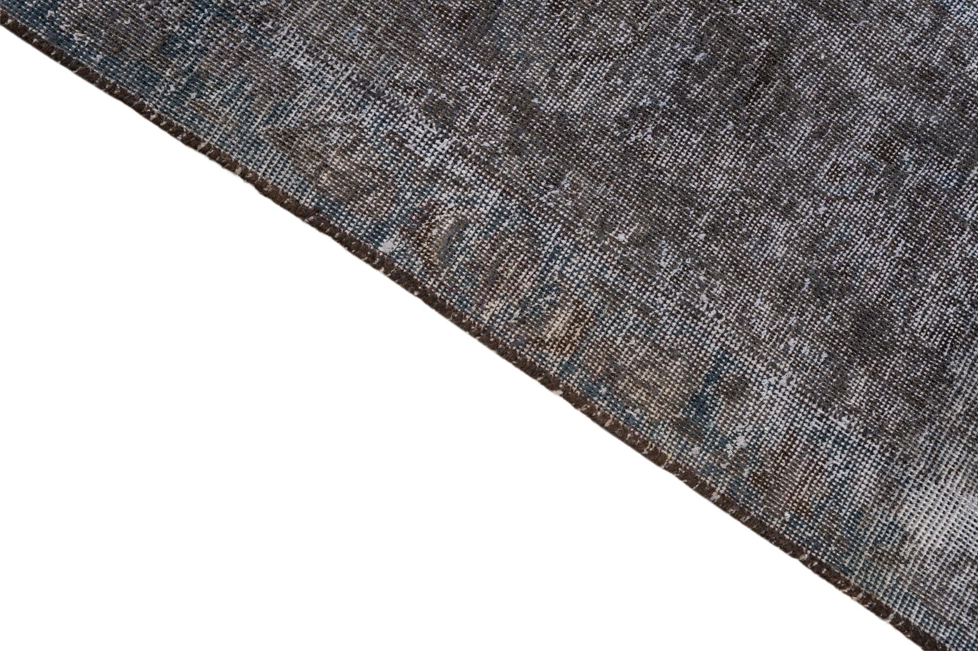 9' 6 x 11' 3 Hand Knotted Ultra Vintage Persian Wool Rug