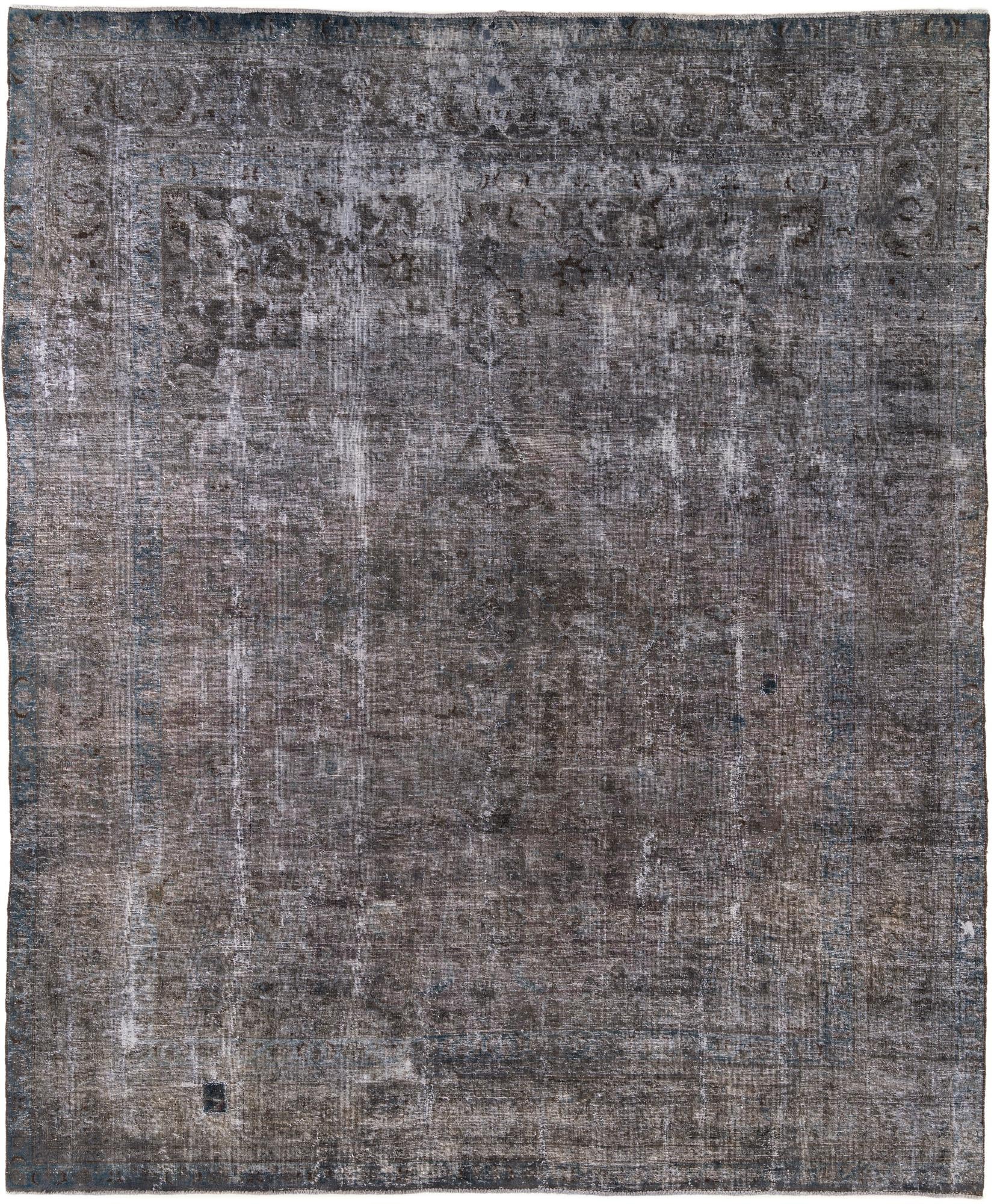9' 6 x 11' 3 Hand Knotted Ultra Vintage Persian Wool Rug