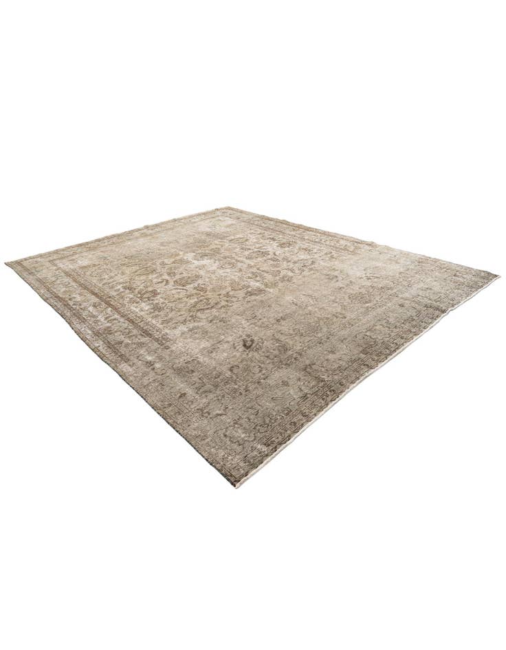 Detail image of 10' 1 x 12' 6  Hand Knotted Ultra Vintage Persian Wool Rug