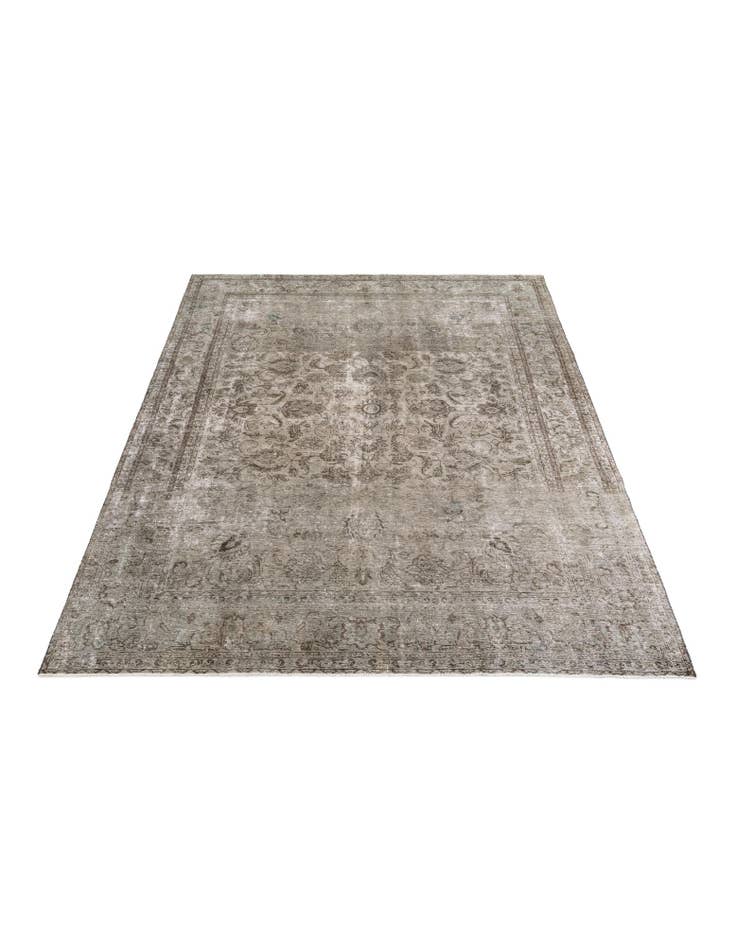 Detail image of 10' 1 x 12' 6  Hand Knotted Ultra Vintage Persian Wool Rug