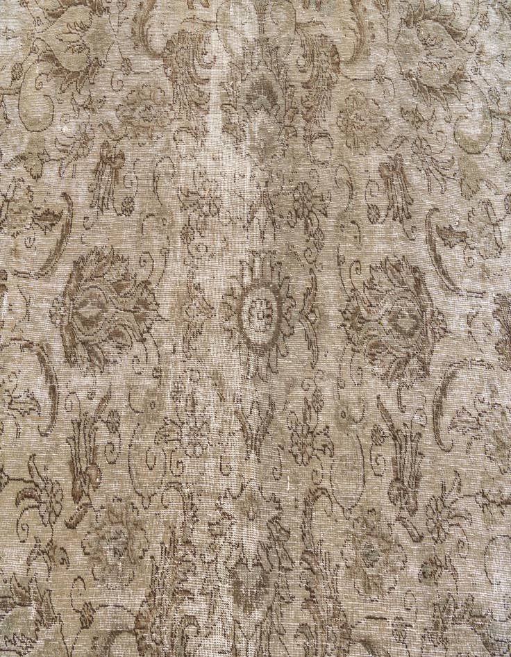 Detail image of 10' 1 x 12' 6  Hand Knotted Ultra Vintage Persian Wool Rug