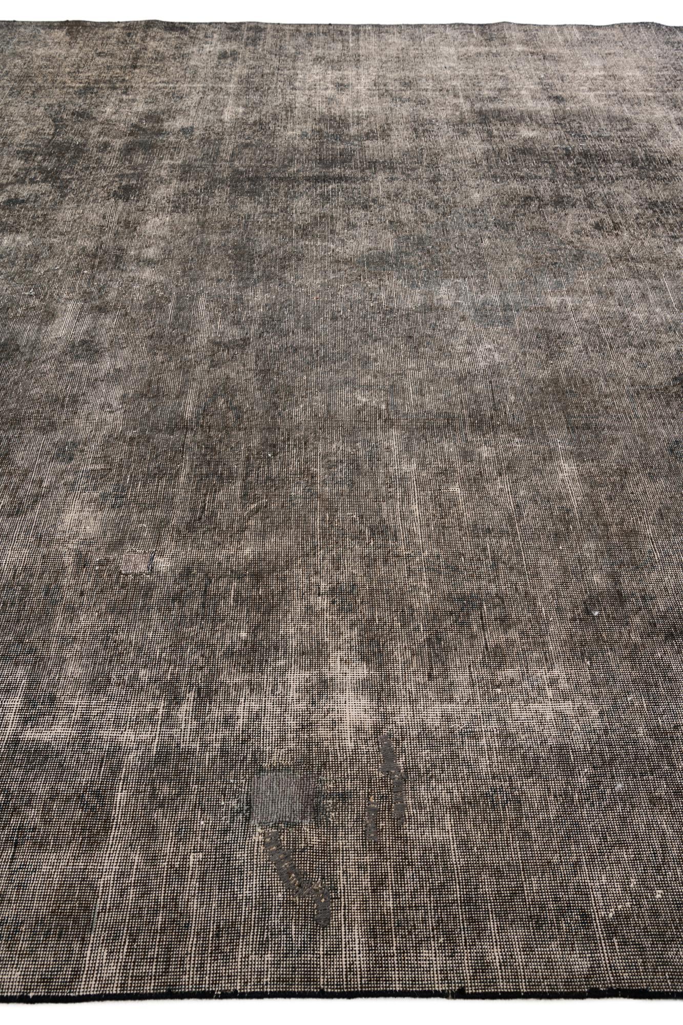 9' 6 x 13' 1 Hand Knotted Ultra Vintage Persian Wool Rug
