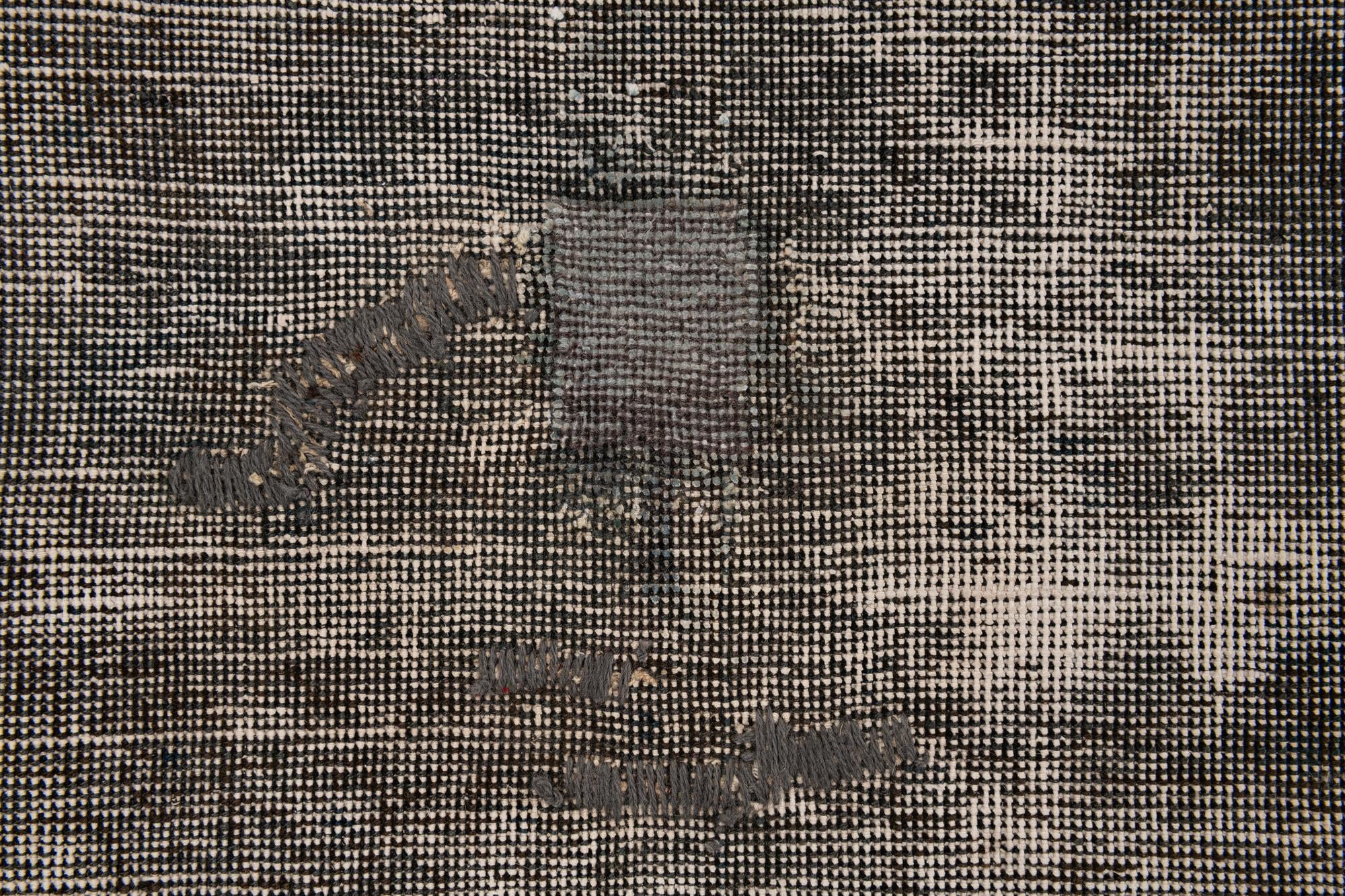 9' 6 x 13' 1 Hand Knotted Ultra Vintage Persian Wool Rug
