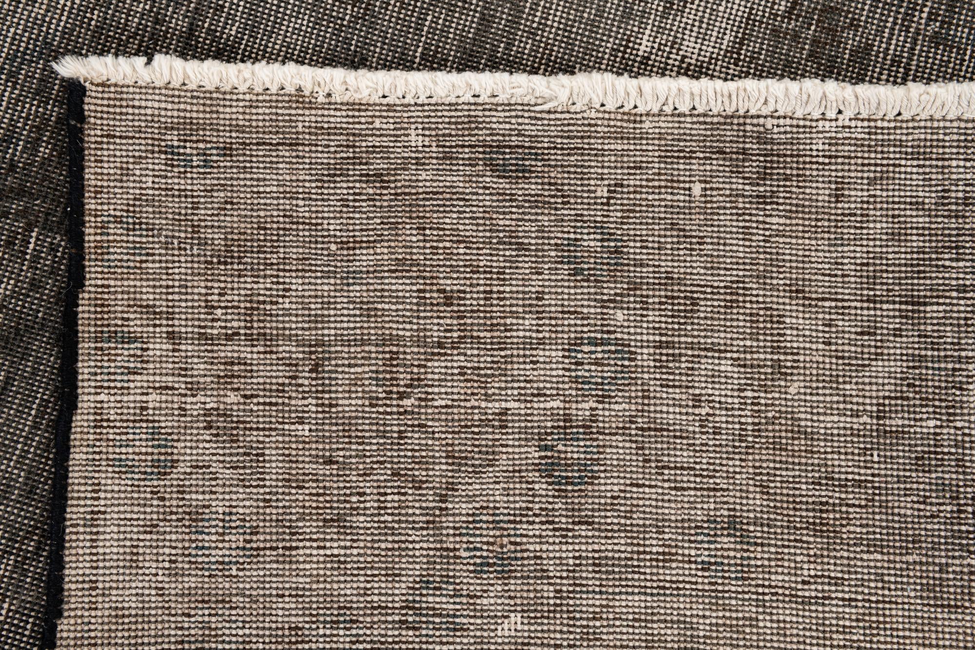 9' 6 x 13' 1 Hand Knotted Ultra Vintage Persian Wool Rug