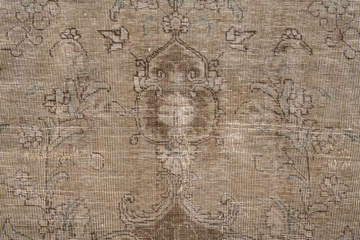 9' 4 x 12' 1 Hand Knotted Ultra Vintage Persian Wool Rug