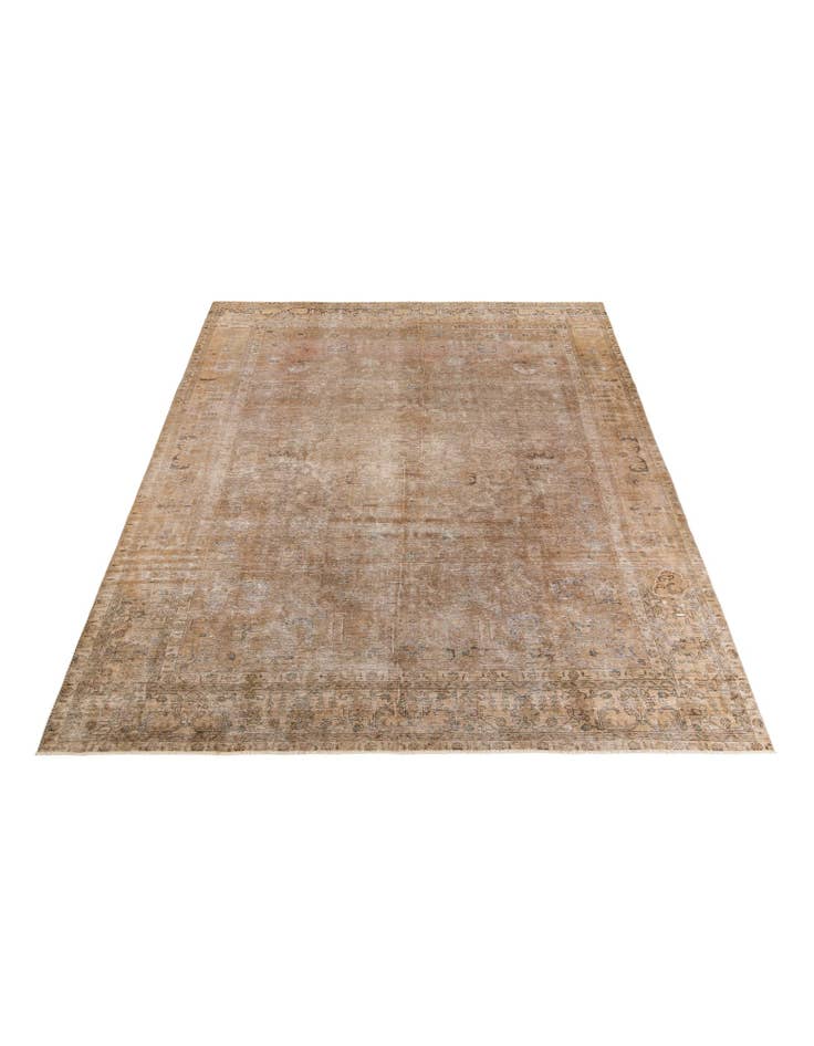 Detail image of 10' x 12' 7 Hand Knotted Ultra Vintage Persian Wool Rug