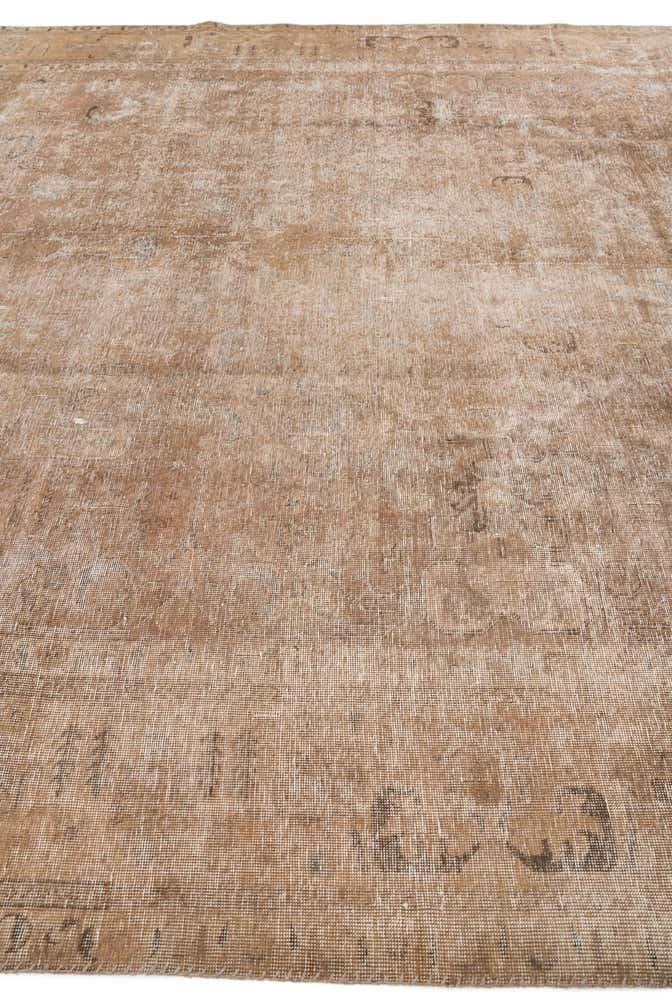 10' x 12' 7 Hand Knotted Ultra Vintage Persian Wool Rug