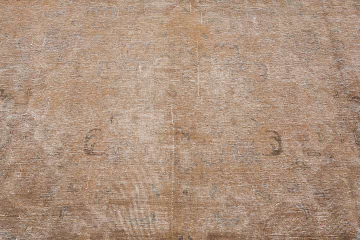 10' x 12' 7 Hand Knotted Ultra Vintage Persian Wool Rug