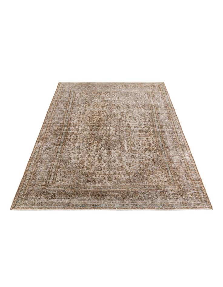 Detail image of 9' 5 x 12' 4 Hand Knotted Ultra Vintage Persian Wool Rug