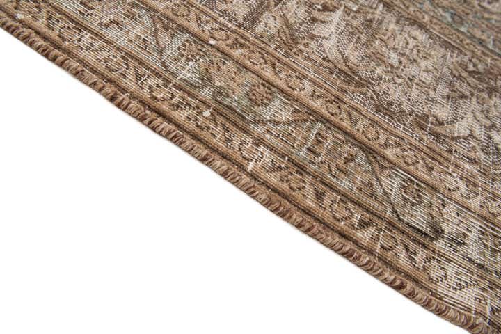 9' 5 x 12' 4 Hand Knotted Ultra Vintage Persian Wool Rug