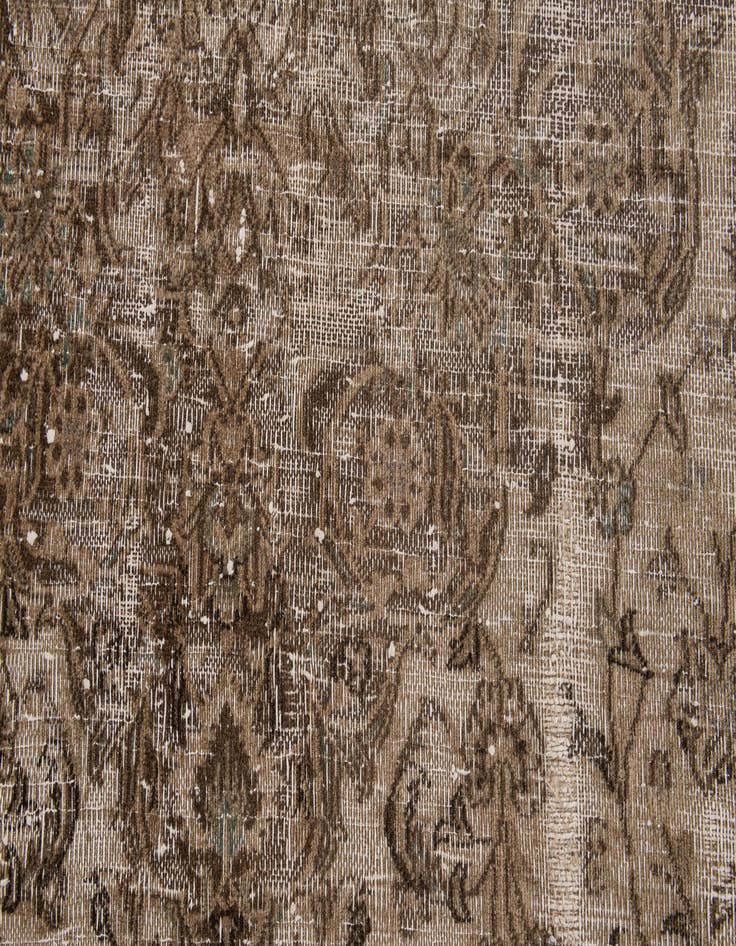 Detail image of 9' 5 x 12' 4  Hand Knotted Ultra Vintage Persian Wool Rug