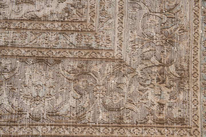 9' 5 x 12' 4 Hand Knotted Ultra Vintage Persian Wool Rug