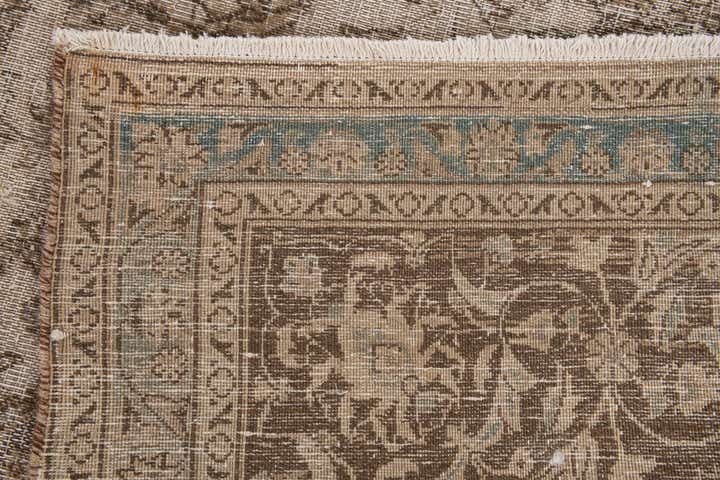 9' 5 x 12' 4 Hand Knotted Ultra Vintage Persian Wool Rug