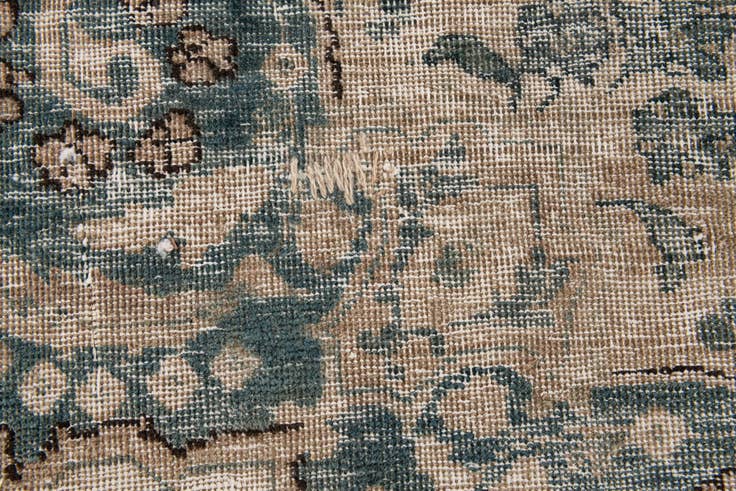 Detail image of 9' x 11' 1 Hand Knotted Ultra Vintage Persian Wool Rug