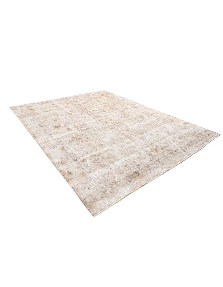 Detail image of 8' 4 x 11' 2 Hand Knotted Ultra Vintage Persian Wool Rug