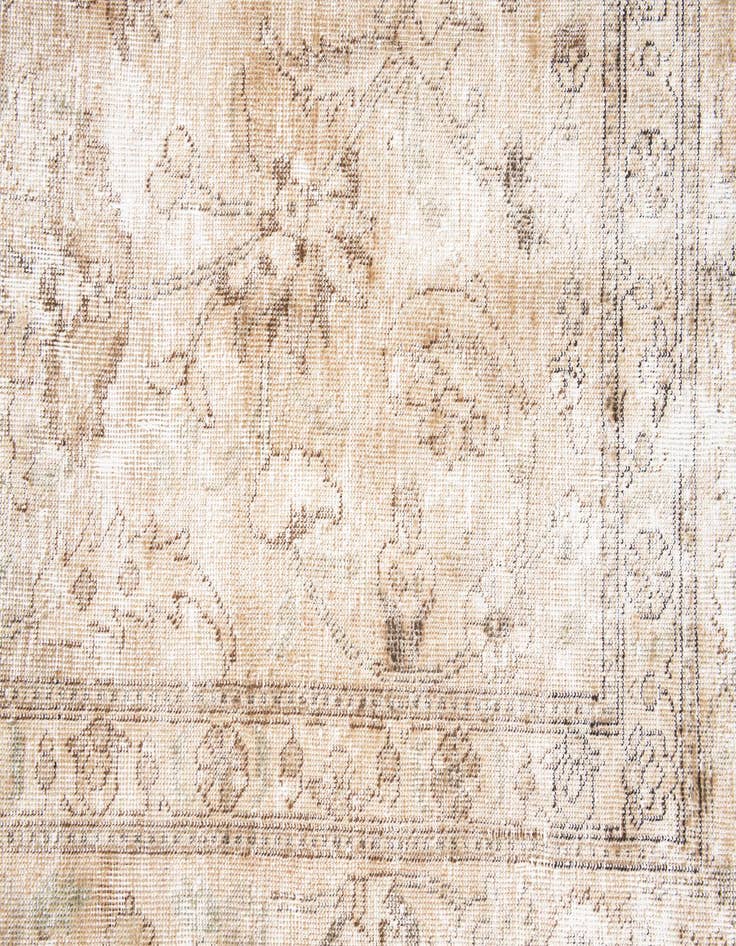 Detail image of 8' 4 x 11' 2  Hand Knotted Ultra Vintage Persian Wool Rug