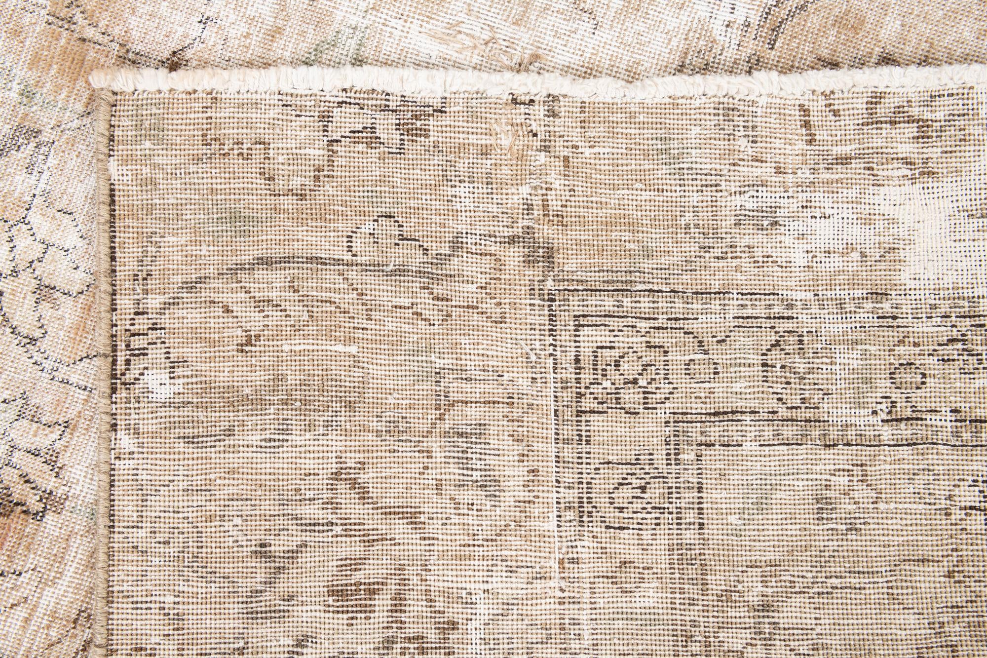 8' 4 x 11' 2 Hand Knotted Ultra Vintage Persian Wool Rug