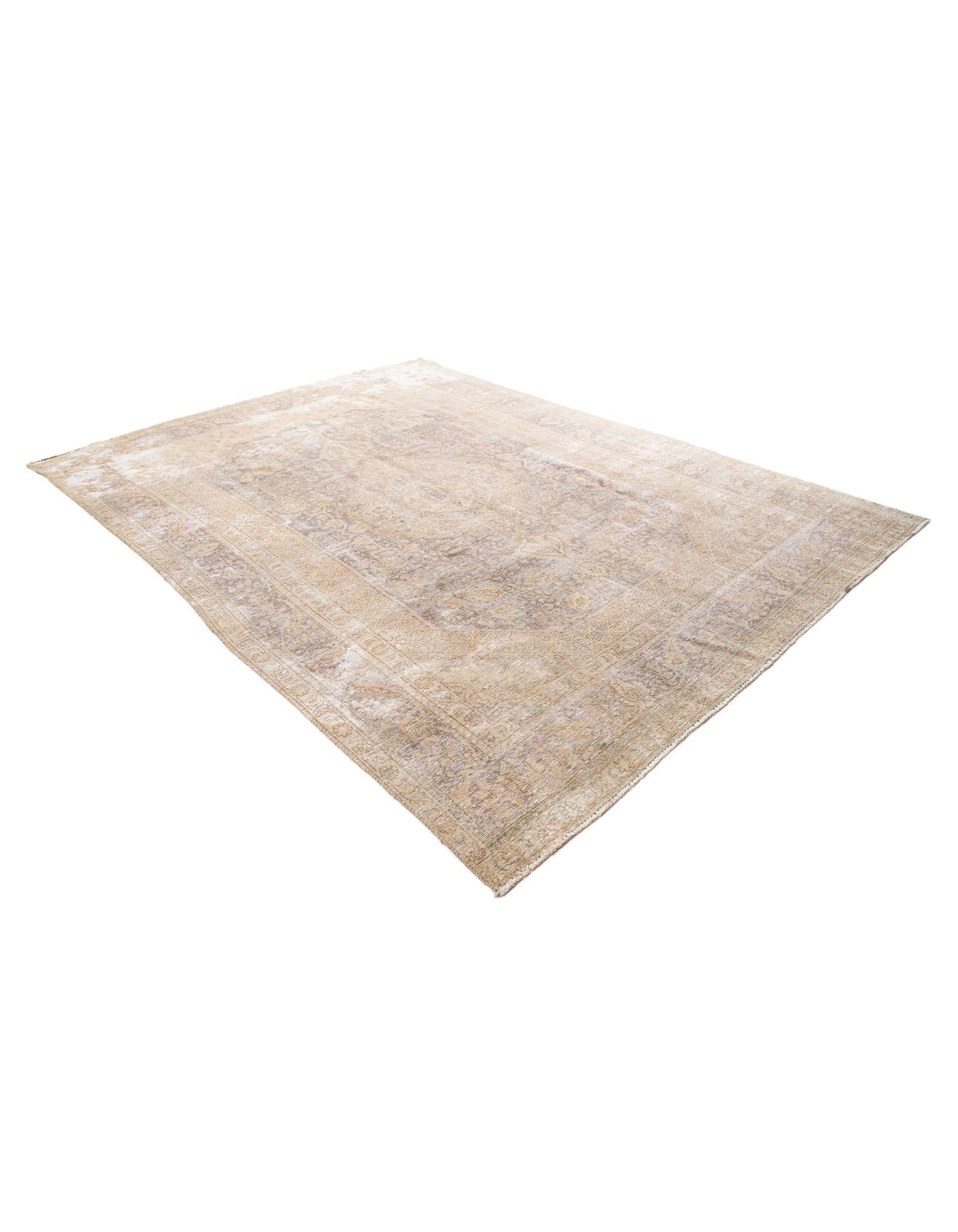 8' x 11' Hand Knotted Ultra Vintage Persian Wool Rug