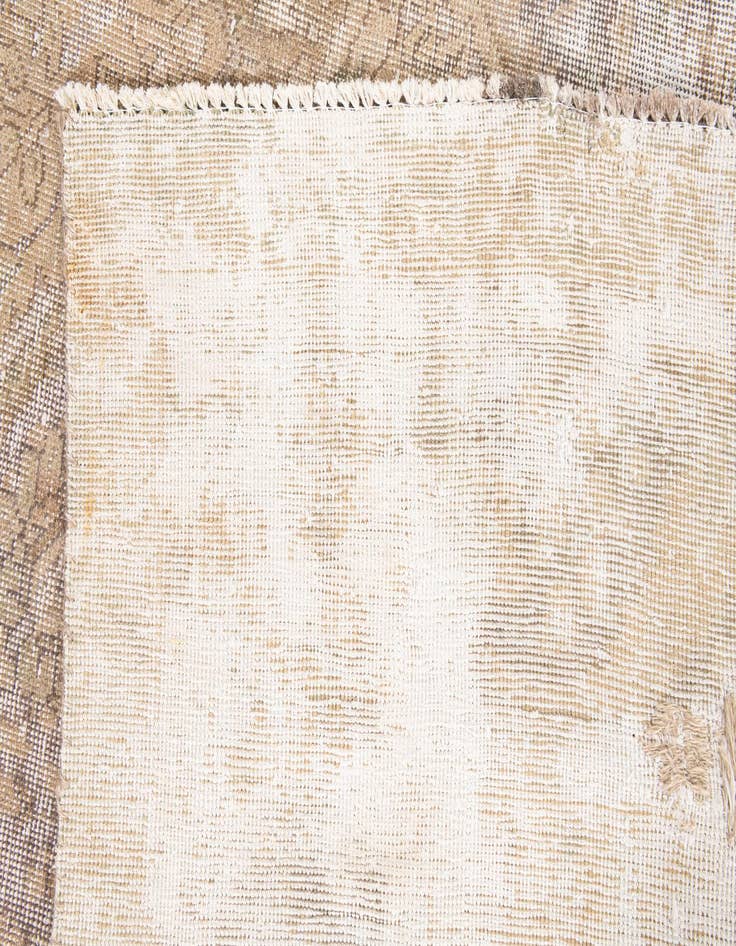 Detail image of 8' x 11'  Hand Knotted Ultra Vintage Persian Wool Rug