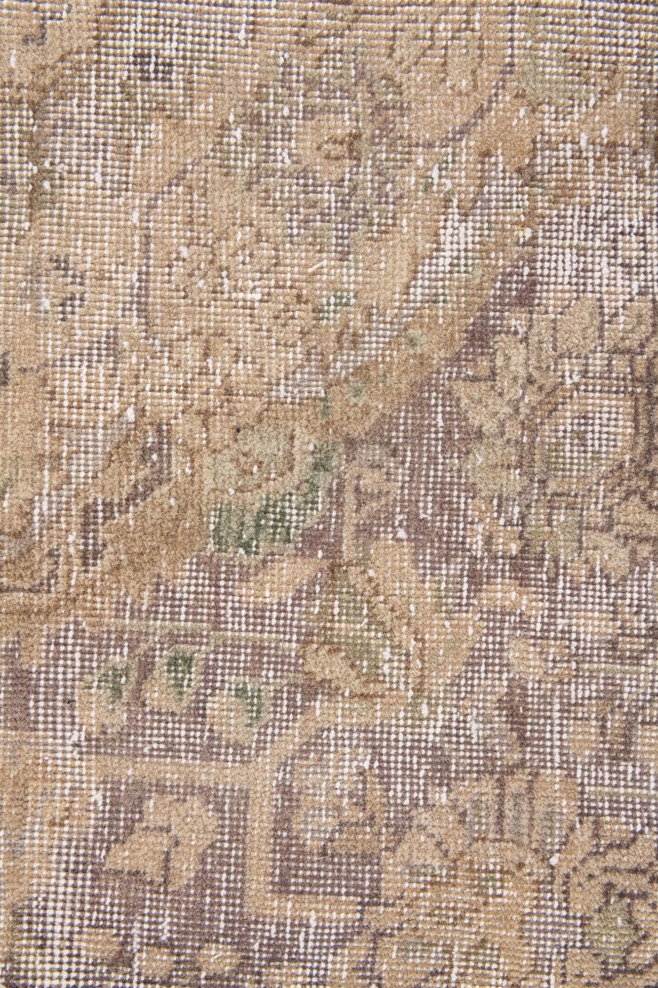 8' x 11' Hand Knotted Ultra Vintage Persian Wool Rug
