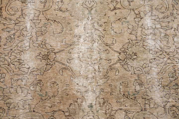 9' 7 x 10' 7 Hand Knotted Ultra Vintage Persian Wool Rug