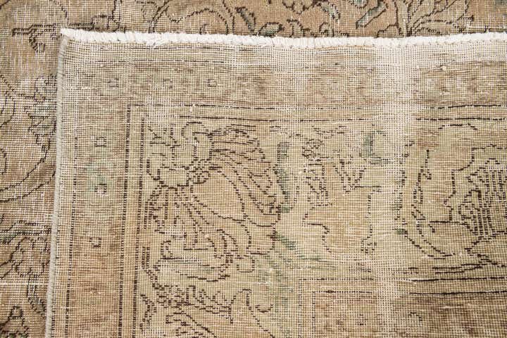 9' 7 x 10' 7 Hand Knotted Ultra Vintage Persian Wool Rug