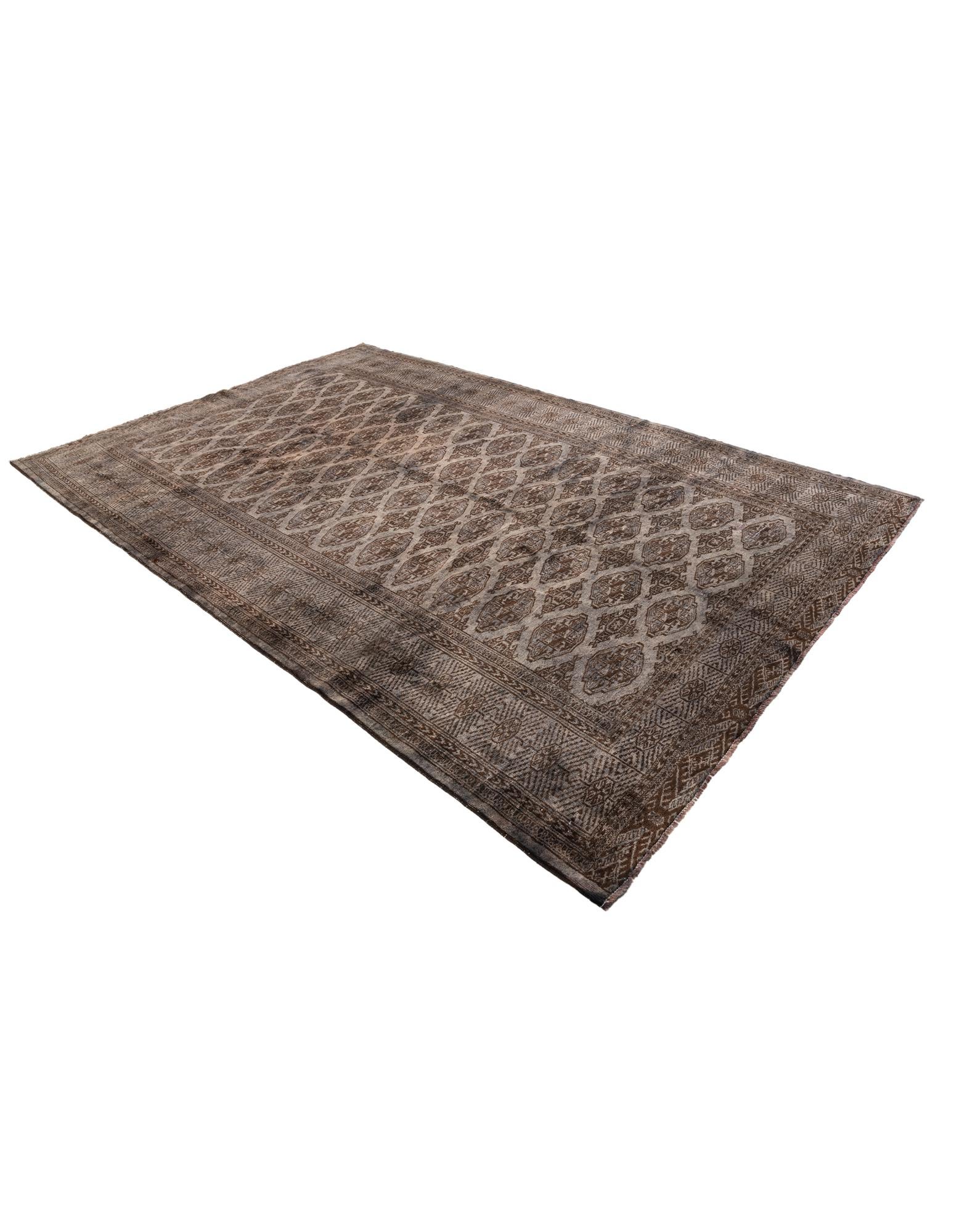 6' 10 x 10' 3 Hand Knotted Ultra Vintage Persian Wool Rug