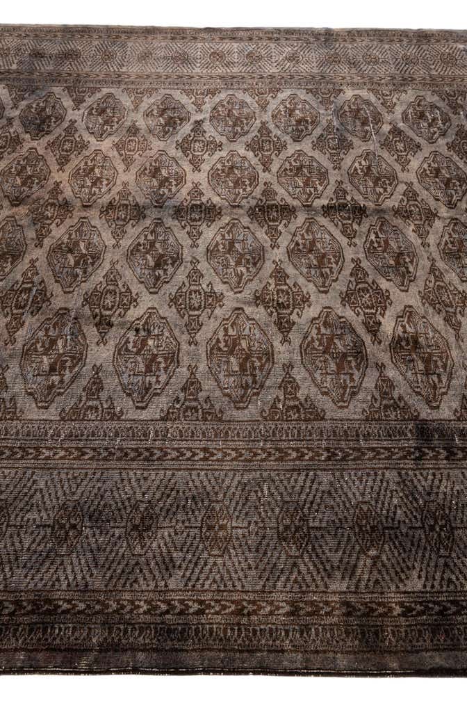 6' 10 x 10' 3 Hand Knotted Ultra Vintage Persian Wool Rug