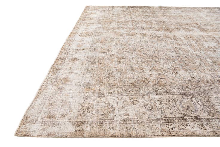 Detail image of 9' 3 x 12' 7 Hand Knotted Ultra Vintage Persian Wool Rug