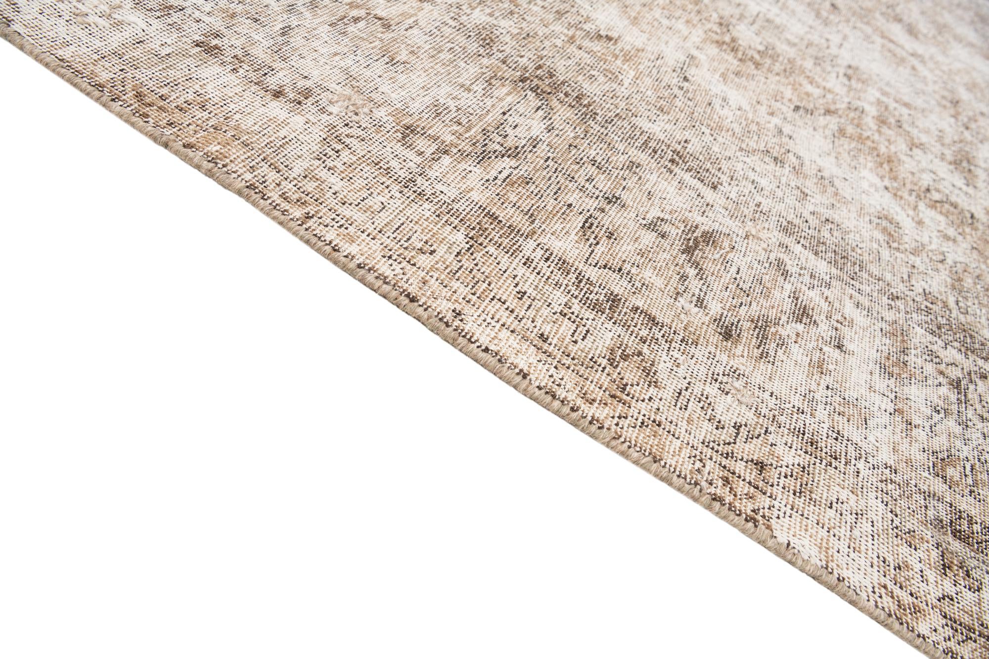 9' 3 x 12' 7 Hand Knotted Ultra Vintage Persian Wool Rug
