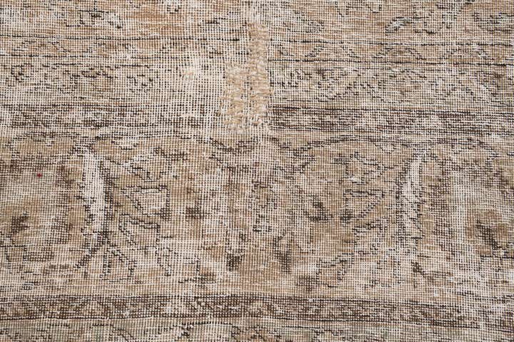 9' 3 x 12' 7 Hand Knotted Ultra Vintage Persian Wool Rug