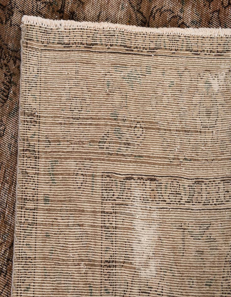 Detail image of 6' 6 x 9' 4  Hand Knotted Ultra Vintage Persian Wool Rug