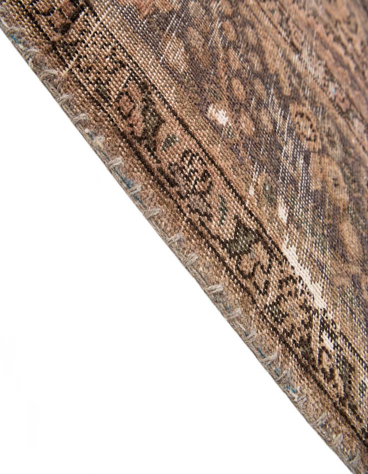 Detail image of 6' 6 x 9' 4  Hand Knotted Ultra Vintage Persian Wool Rug