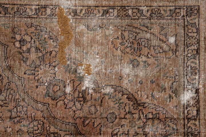 6' 6 x 9' 4 Hand Knotted Ultra Vintage Persian Wool Rug