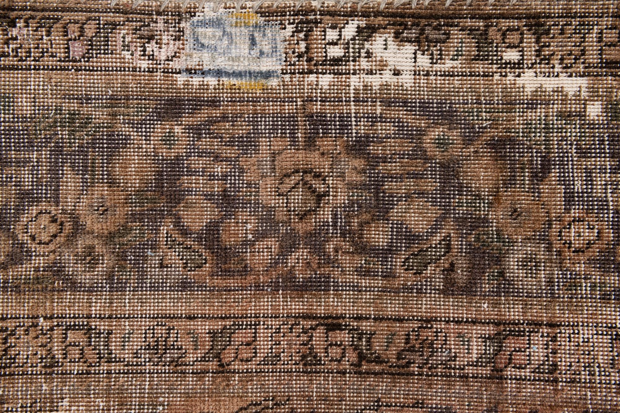 6' 6 x 9' 4 Hand Knotted Ultra Vintage Persian Wool Rug