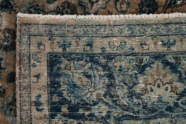 10' x 13' Hand Knotted Ultra Vintage Persian Wool Rug